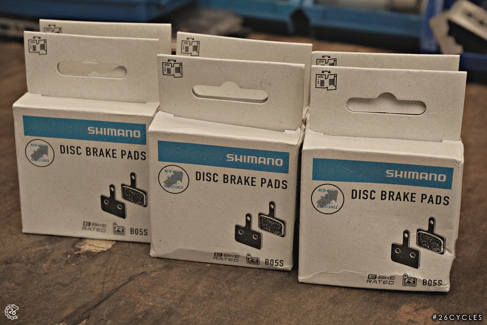 Bố thắng, má phanh đĩa xe đạp Shimano B05S