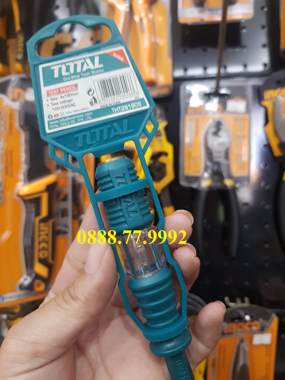 Bút thử điện Total THT291908 (4x190mm)