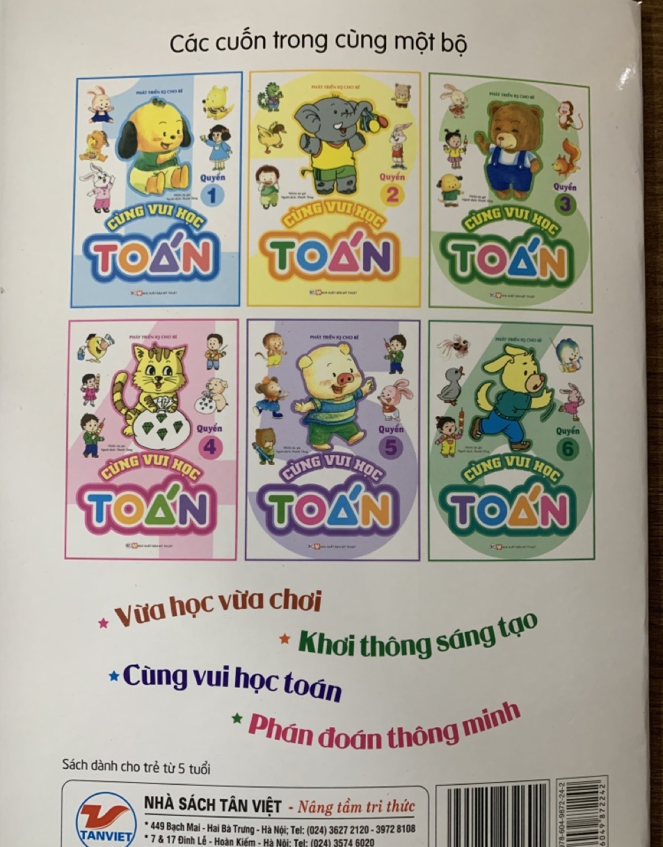 Cùng Vui Học Toán 3 - Phát Triển IQ Cho Bé