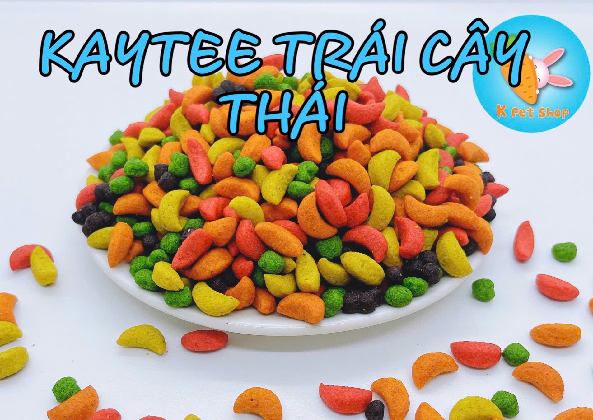 Hạt Kaytee Trái Cây 🐹FREESHIP🐹 Snack Trái Cây Vitamin Thức Ăn Vặt Mài Răng Cho Hamster , Sóc Bay Úc , Sóc ..