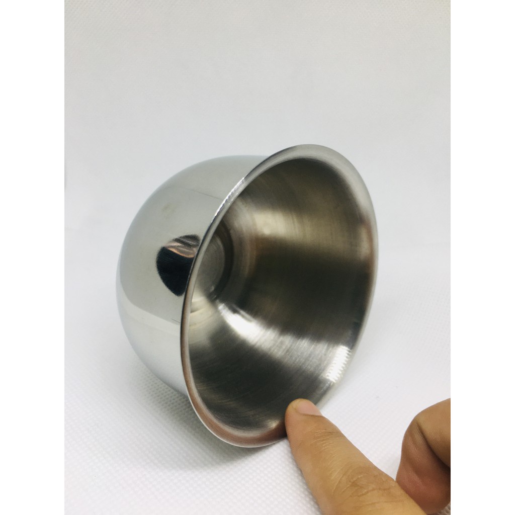 Chén Inox Y Tế Vinh Tấn, Chén Inox 304 Cao Cấp (Sâu)