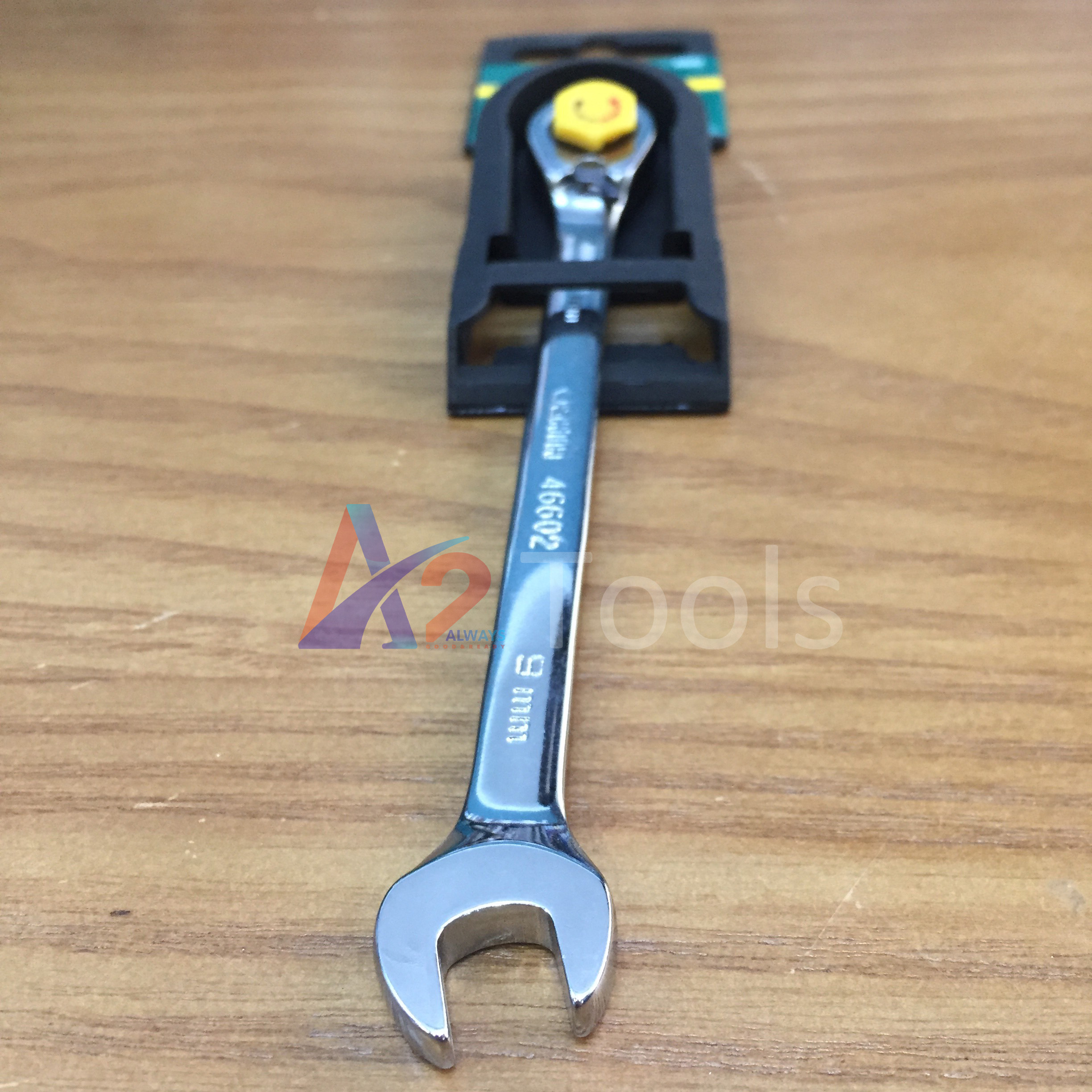 Cờ lê tự động 2 đầu vòng miệng sata 6mm 43602