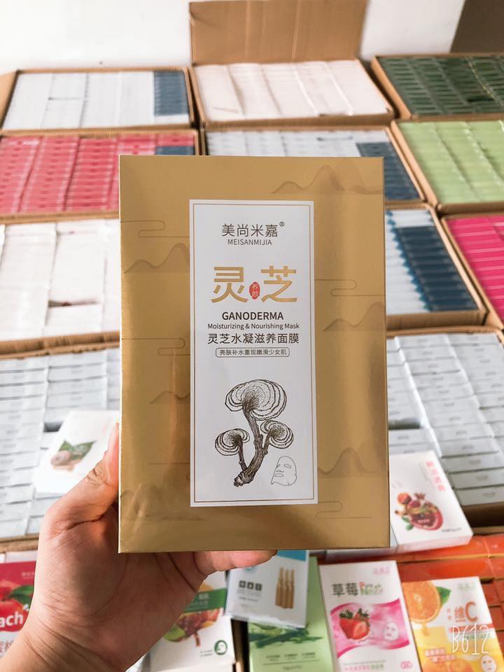 [HCM]{COMBO 2 MẶT NẠ }GADO MẶT NẠ MEISANMIJIA NẤM LINH CHI GANODERMA