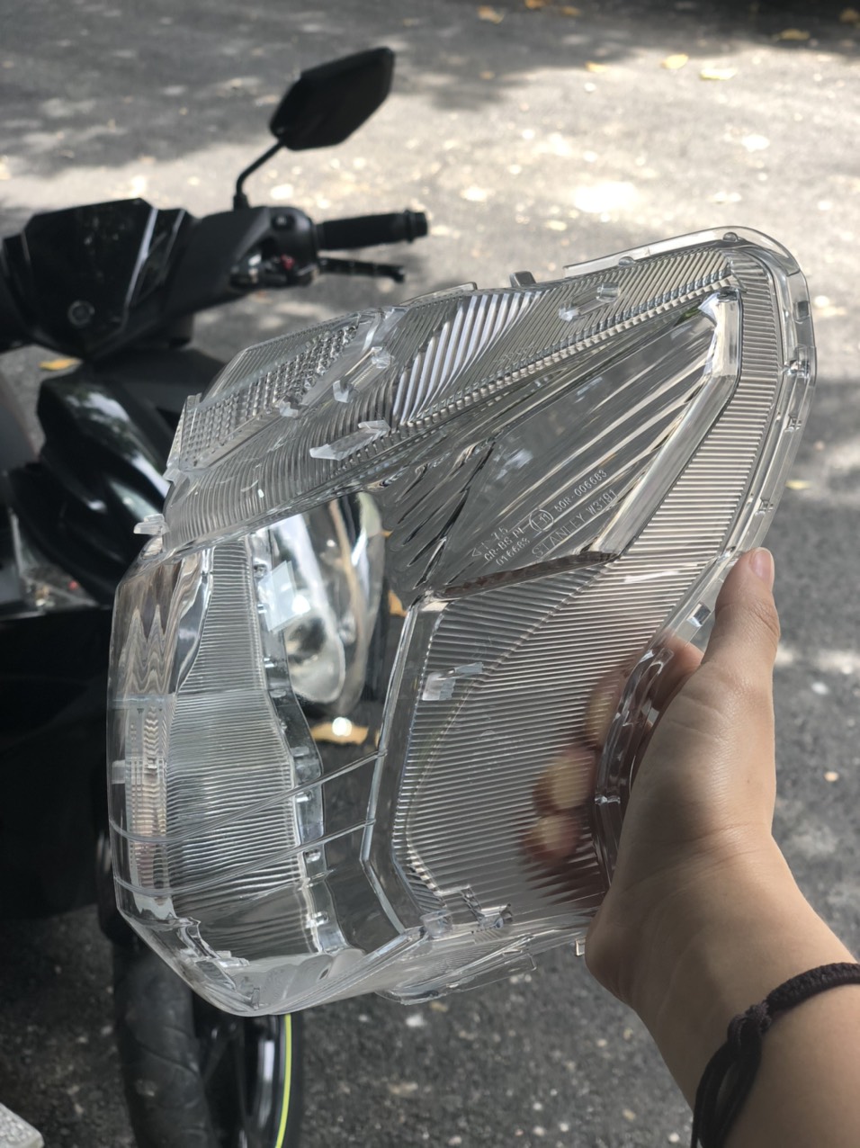 [HCM]MIKA ỐP CHÓA ĐÈN SATRIA FI - RAIDER FI
