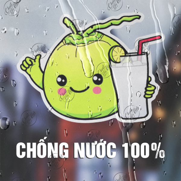 100 mẫu sticker hình dán Kawaii dễ thương