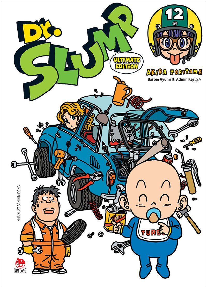 Kim Đồng - Dr.SLUMP Ultimate Edition - Tập 12 (Tặng kèm Bookmark PVC)(Comic)