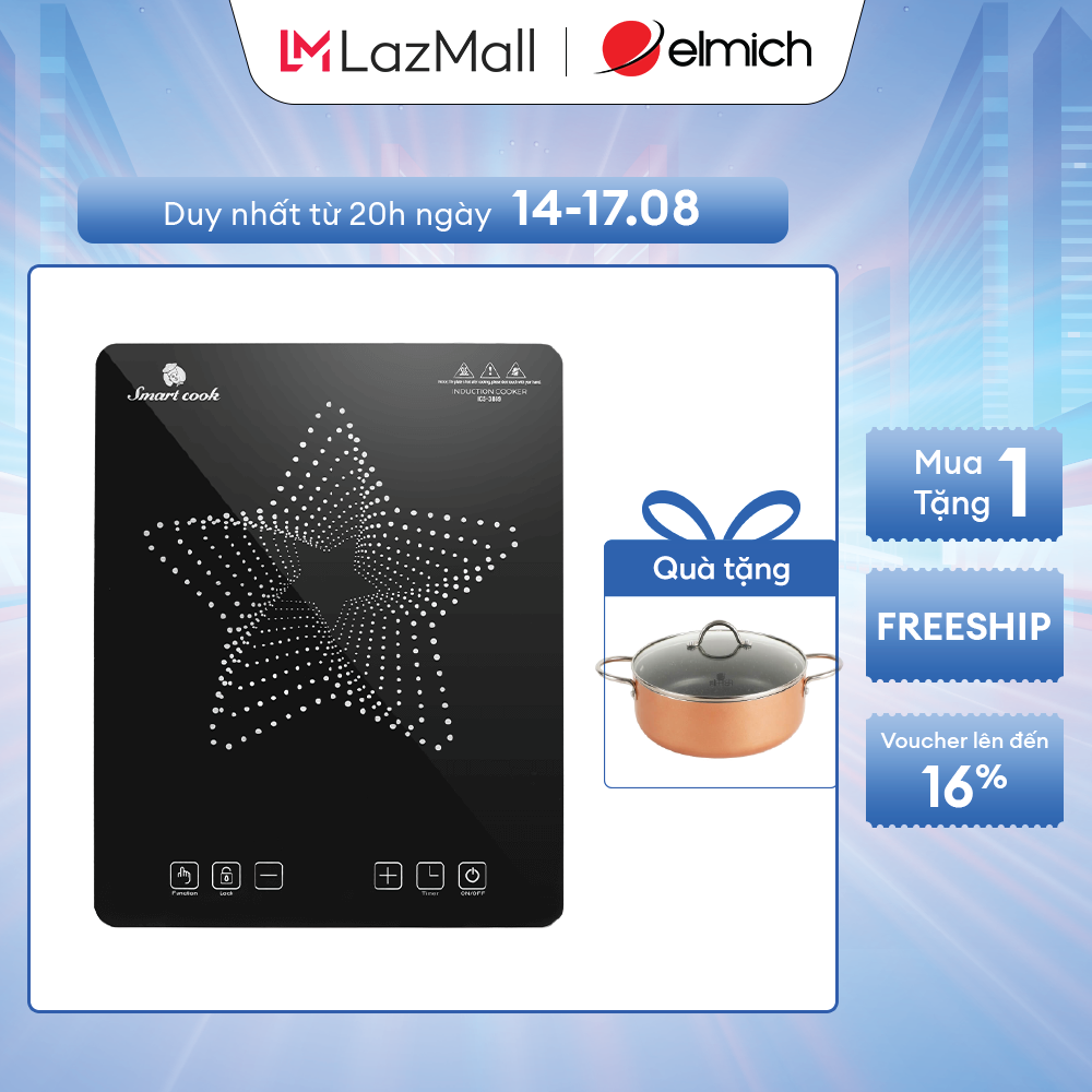 Bếp điện từ smartcook ics-3869