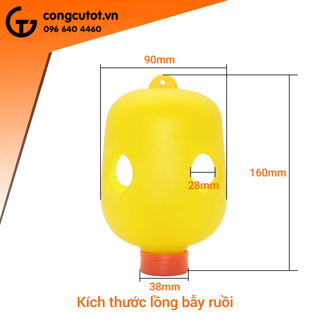 Combo 20 lồng bẫy ruồi vàng