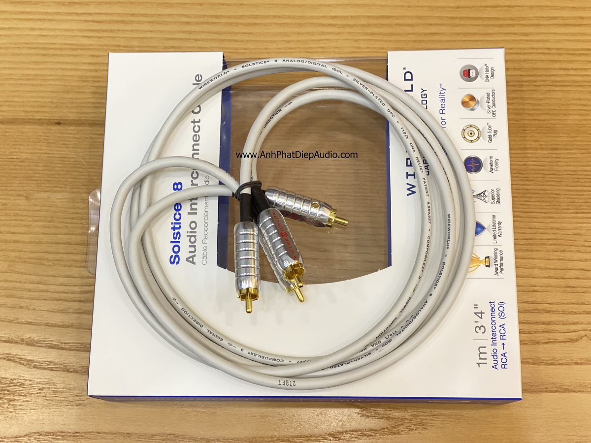 Dây tín hiệu WIREWORLD Solstice 8 Interconnect RCA