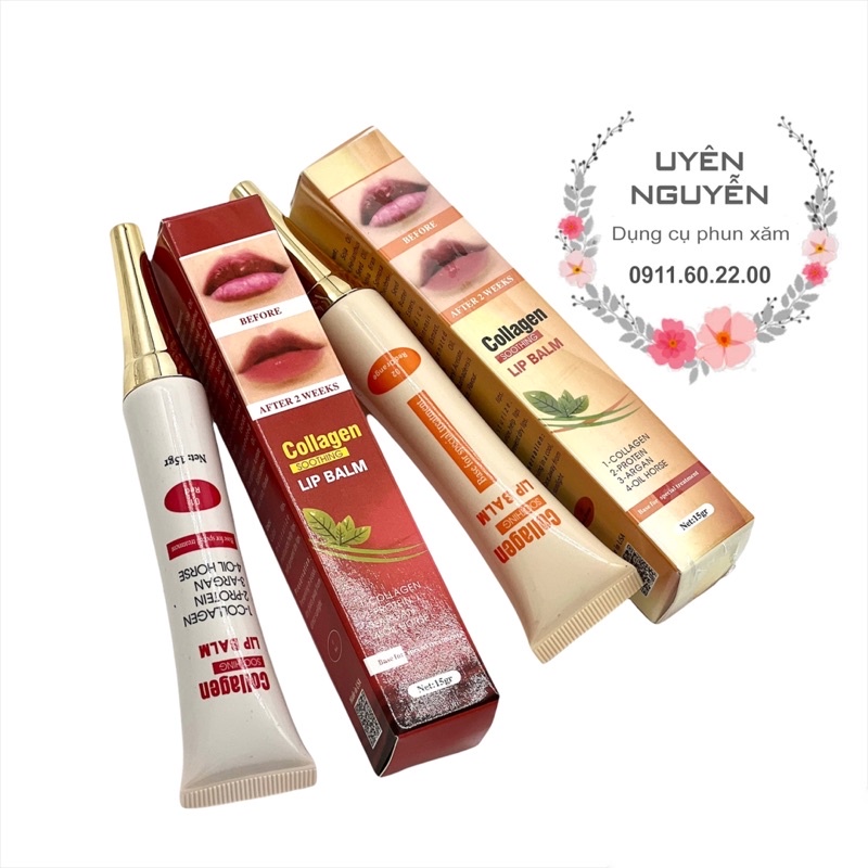Dưỡng Collagen Lip Balm kích màu môi (Loại 1)