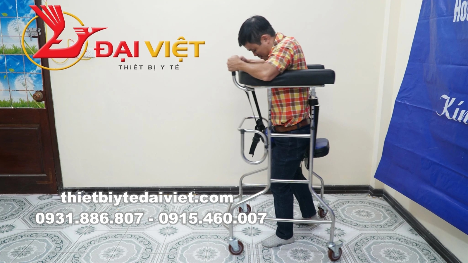 [HCM]Khung tập đi cho người tai biến