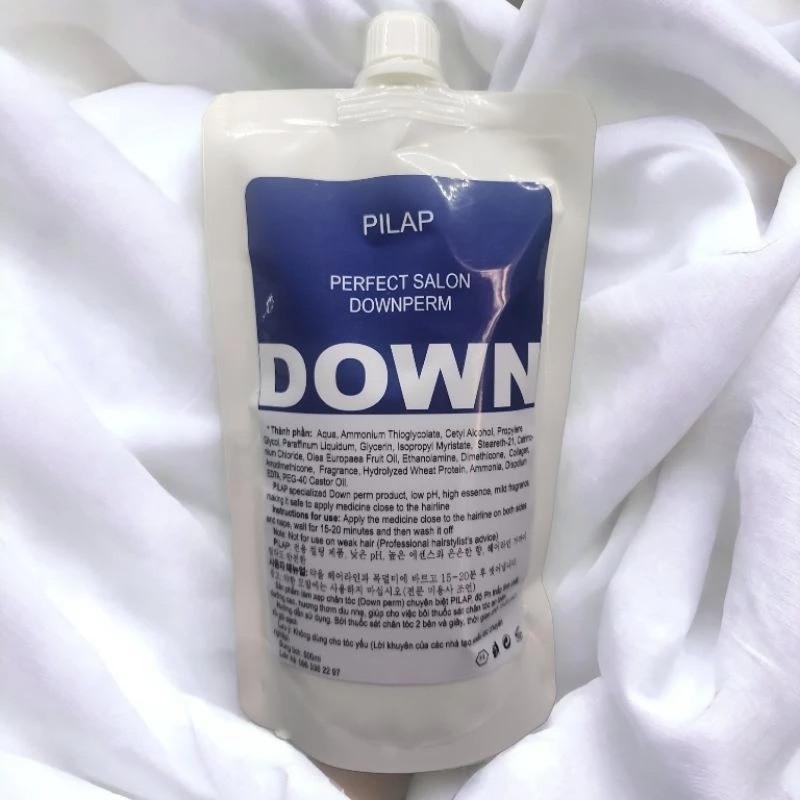 Kem ép side tóc Down Perm 500gr, cho cả nam và nữ, tạo kiểu tốt mùi thơm dễ chịu, tiết kiệm