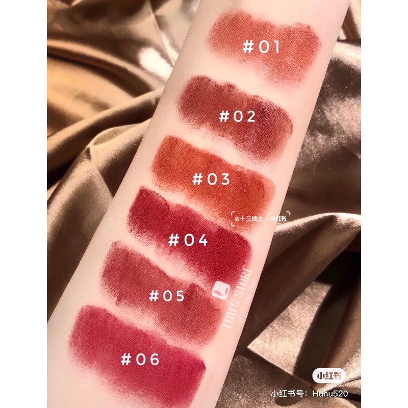 [HCM]Son Thỏi Lì Mịn Mượt Nhẹ Môi Bbia Last Powder Lipstick