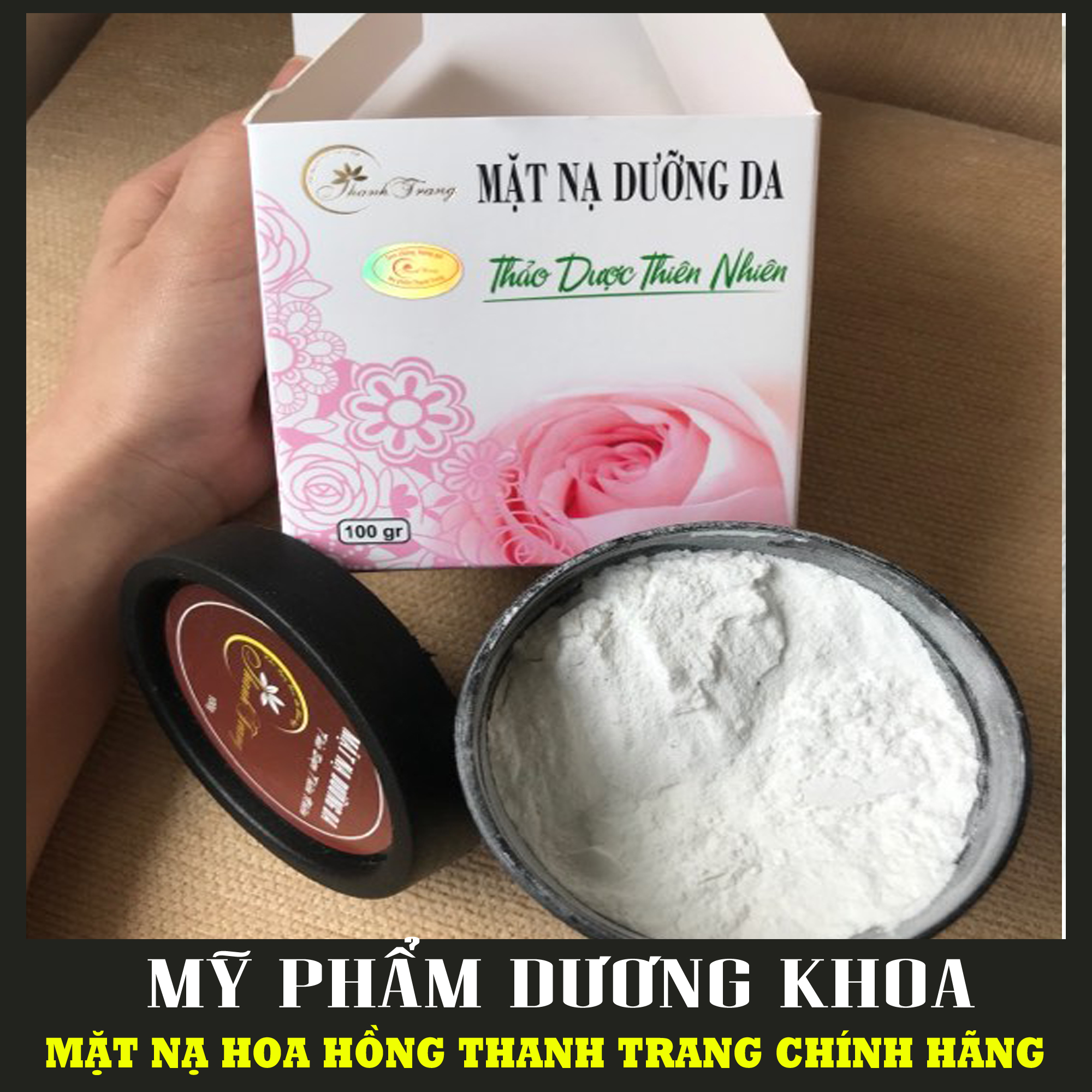 CỰC CHẠY - Mặt nạ Hoa Hồng Thanh Trang - MẶT NẠ DƯỠNG DA HOA HỒNG THANH TRANG