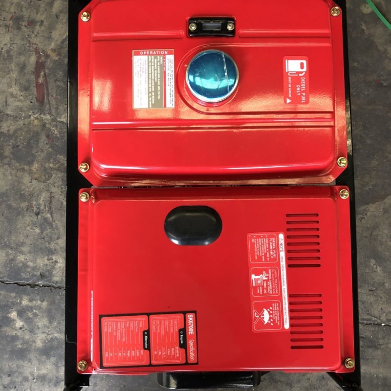 Máy Phát Điện Chạy Dầu 5Kw Sumokama SK6700E Đề