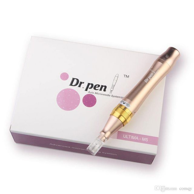 Máy phi kim Dr Pen M5 vàng tích điện cấy tảo cấy phấn phi kim