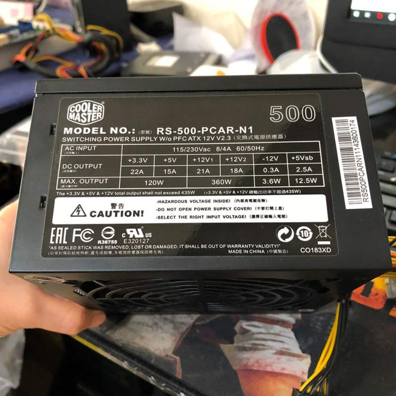 Nguồn PC Công suất thực nhiều loại
