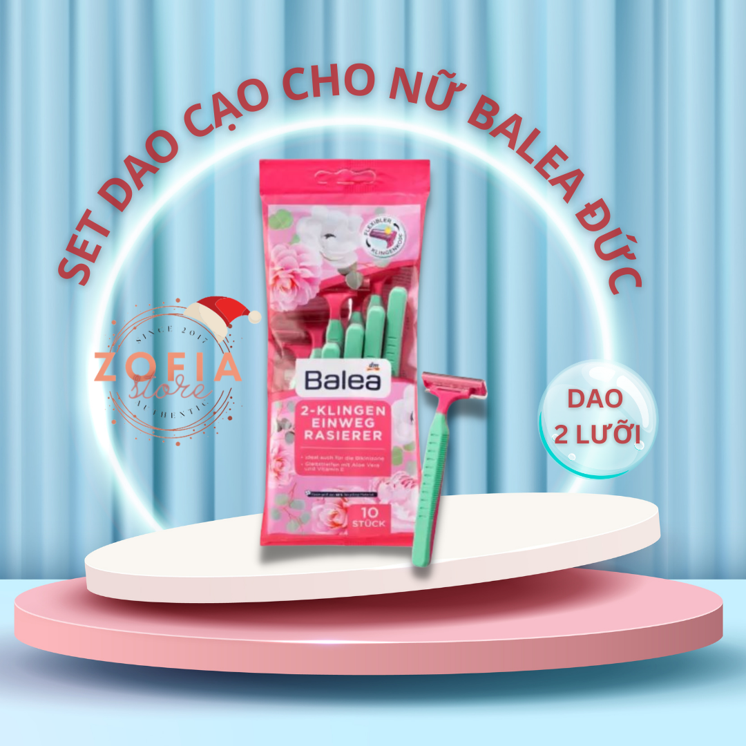 Dao cạo Balea dành cho nữ (gói 5 cái)
