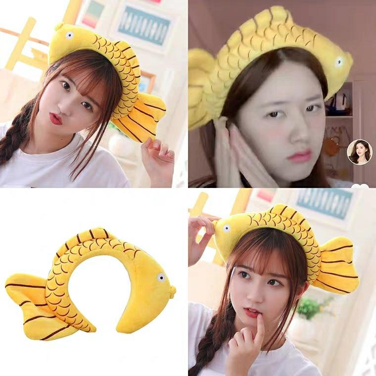BĂNG ĐÔ CÀI TÓC CHÚ CÁ VÀNG ĐÁNG YÊU