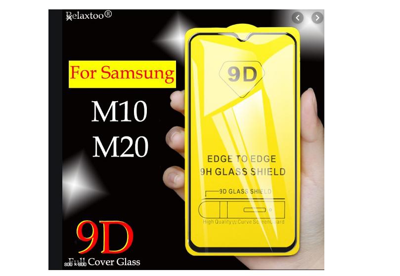 kính cường lực full màn hình 9D cho Sam sung M10
