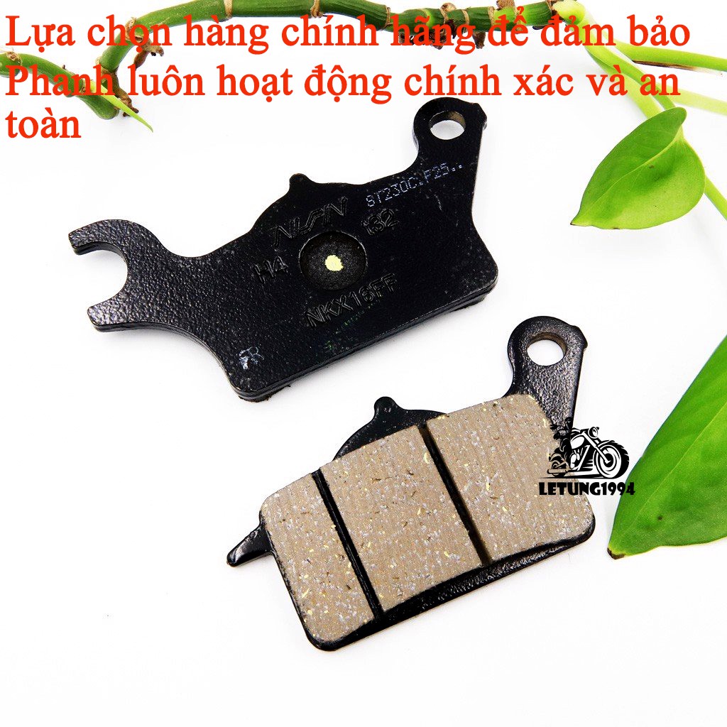 Má phanh - Bố thắng trước Winner X  HONDA