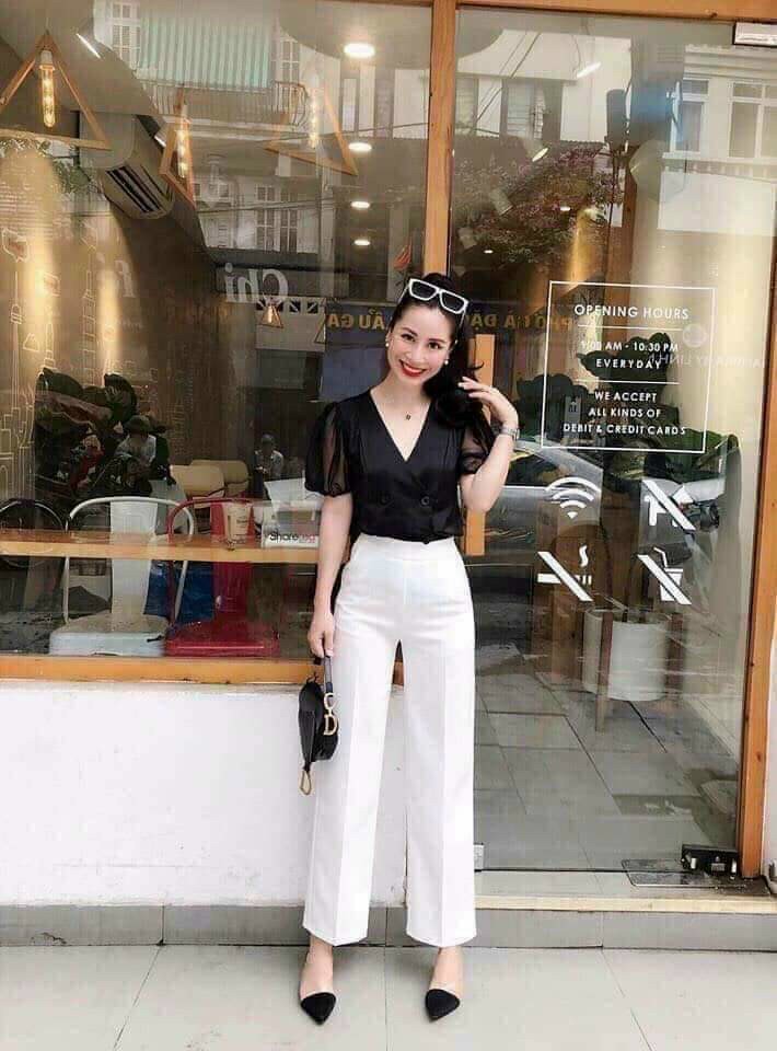 QUẦN TÂY CÔNG SỞ NỮ ỐNG RỘNG .