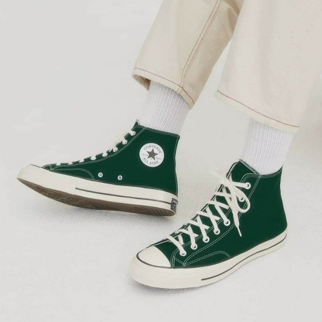 Giày C0nverse 1970s Midnight Clover High Top (cv 1970s màu xanh lá)