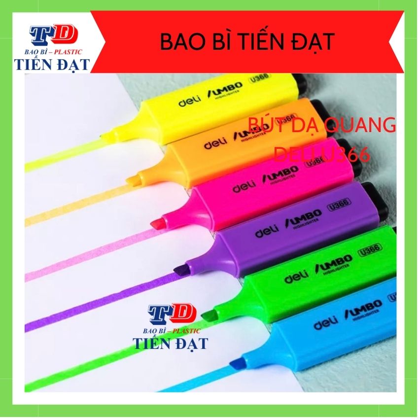 Bút dạ quang – Hightlighter Deli U366; BAOBITIENDAT