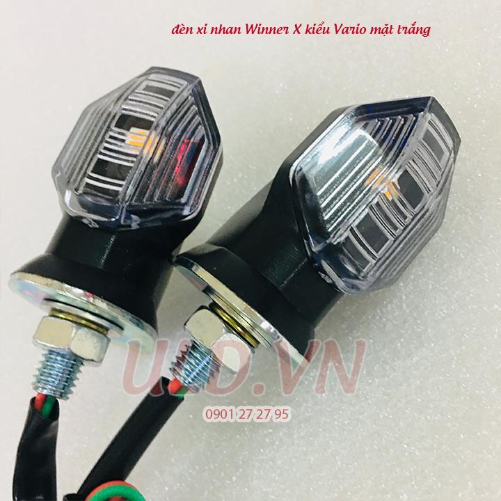 Bộ xi nhan xe winner X kiểu Vario màu trắng