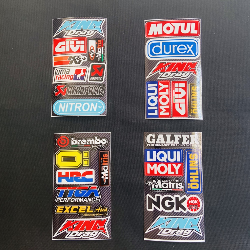 [HCM][TEM DẺO ĐEP KHÔNG TƯỞNG ] TEM DÁN XETRANG TRÍ XE NHIỀU LOGO CỰC CHẤT CỰC NGẦU (MINI TEM DUREX)