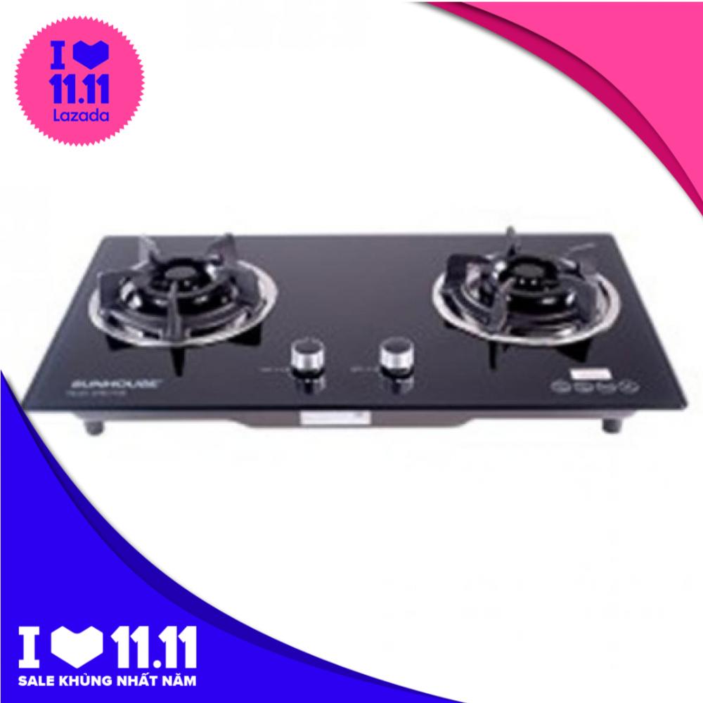 Bếp gas âm kính Sunhouse SHB 7736
