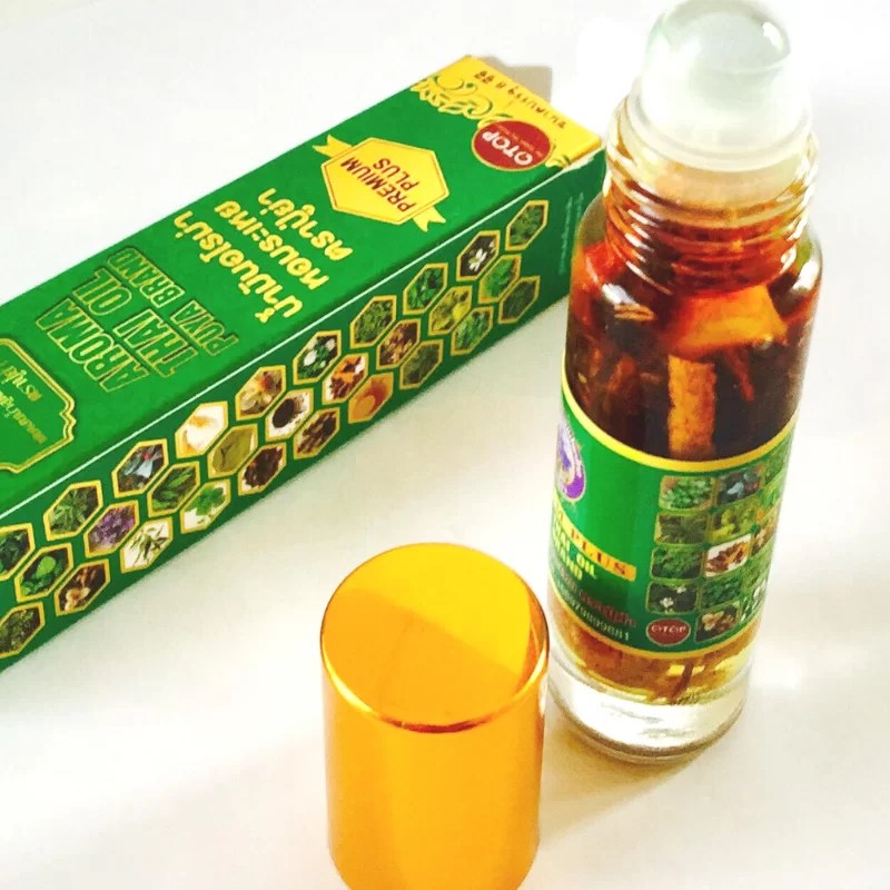Combo 3 chai dầu lăn nhân sâm Thái Lan 8ml/chai
