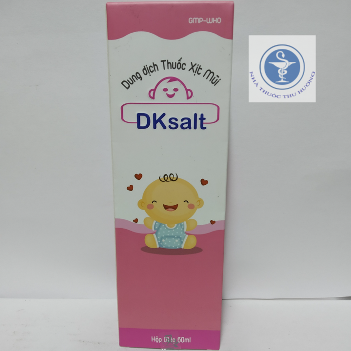 DUNG DỊCH VỆ SINH MŨI DKSALT BABY chai 70ml