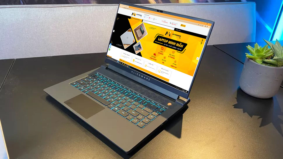 DELL ALIENWARE M17 R5 2022 RYZEN 9 6900HX RAM 32GB SSD 1TB 17INCH FHD ...