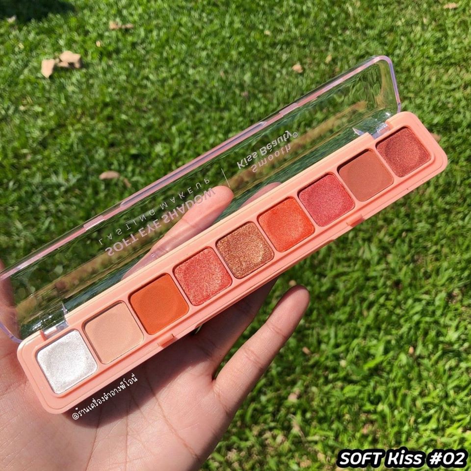 [HCM]Phấn mắt Kiss Beauty Soft Eye 9 ô