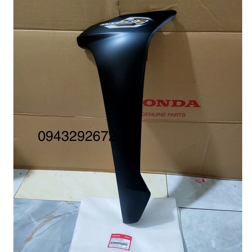 Cánh yếm trái wave a 110 đen sần honda