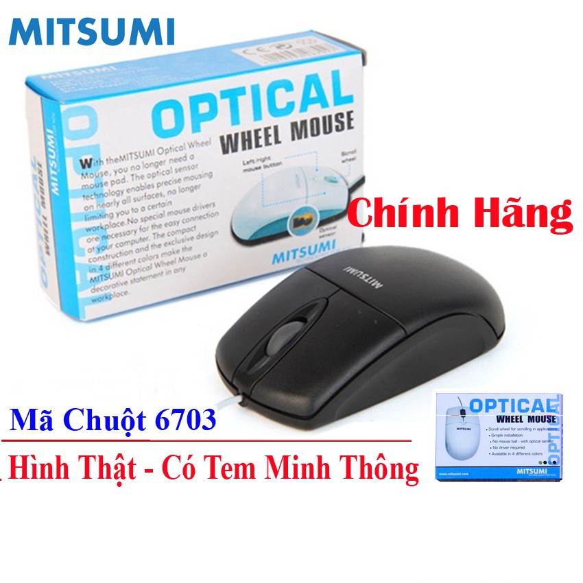 Chuột máy tính Mitsumi 6703 Chính hãng