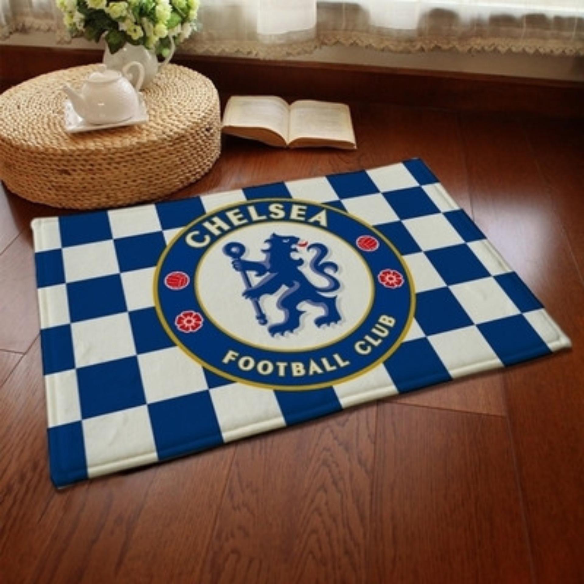 Thảm logo Chelsea, MU, Real, Barca, Arsenal, Liverpool - LiDO Sports