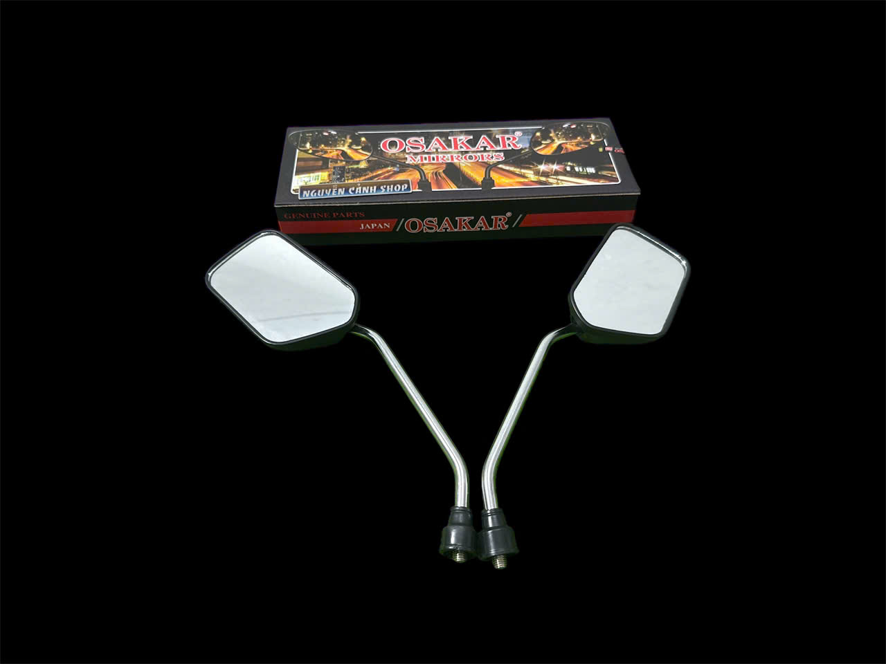 Cặp kiếng hậu xe Win 100 OSAKAR Chính Hãng