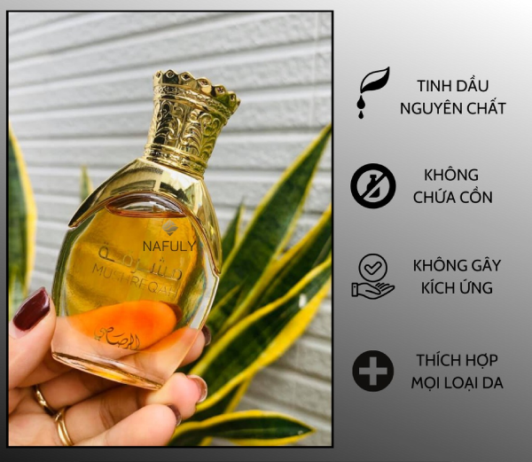 [HCM]TINH DẦU NƯỚC HOA DUBAI MUSHREQAH 15ML