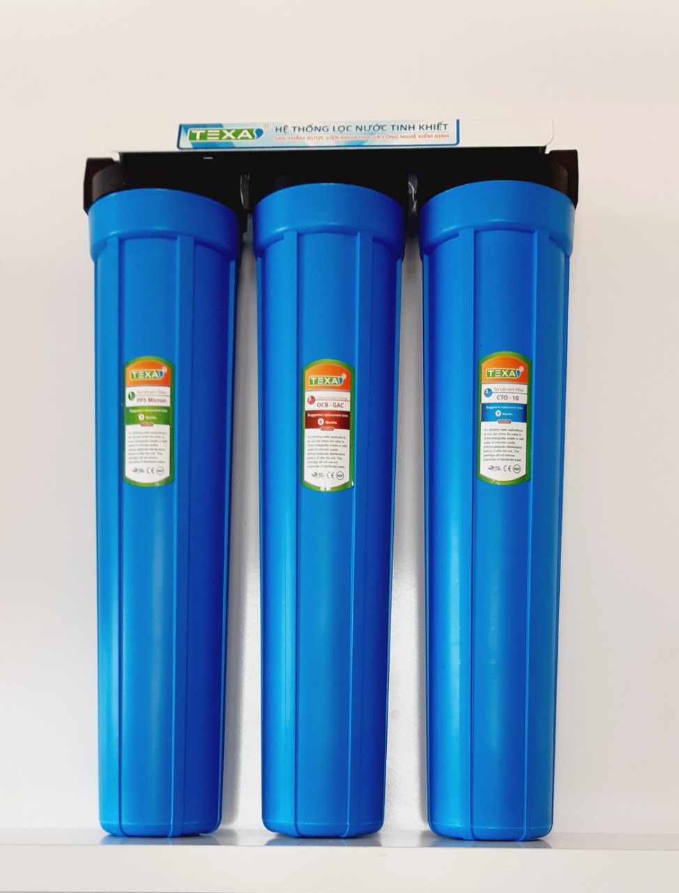 Bộ lọc 3 20 inch ( 3 ly xanh ) xử lý sinh hoạt