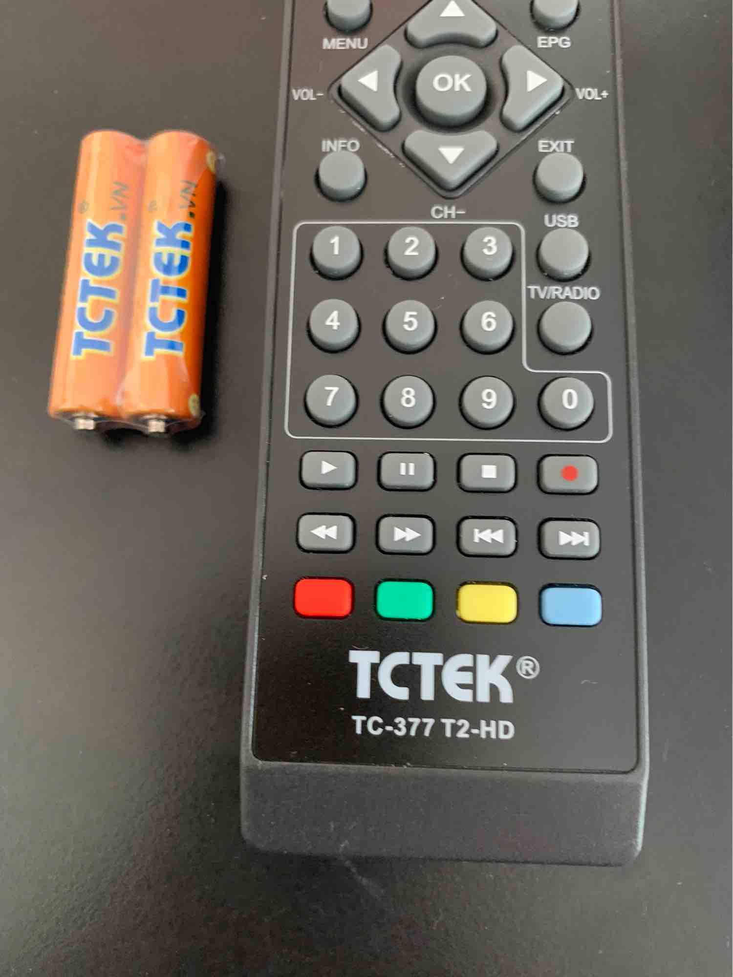 [HCM]Điều khiển đầu kĩ thuật số DVB tctek 377 xin