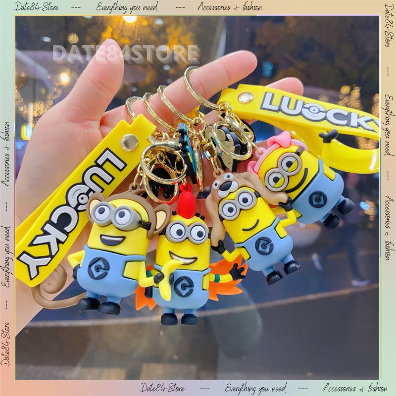 Móc khóa Minion 12 con giáp đáng yêu Date84store