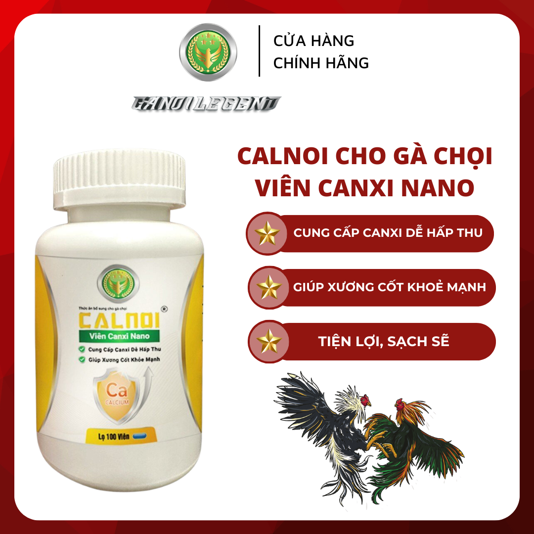 CALNOI - VIÊN CUNG CẤP CANXI