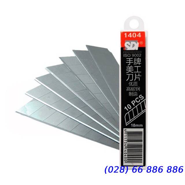 Lưỡi dao nhỏ SDI. Do văn phòng phẩm Hiếu Cường cung cấp