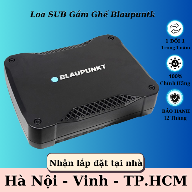 Loa sub ô tô siêu trầm blaupunkt xlf 180a | bh 12 tháng