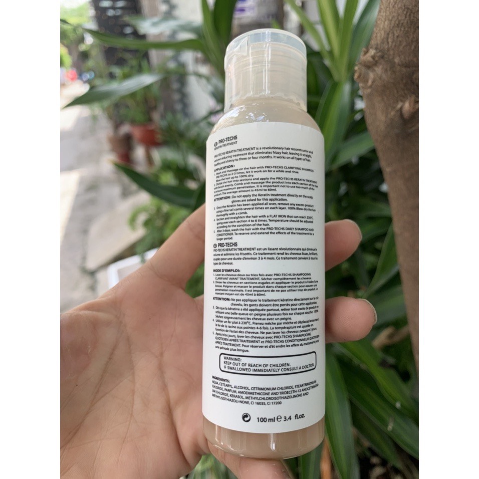 Hấp phục hồi tóc hư tổn KERATIN TREATMENT cao cấp 100ml