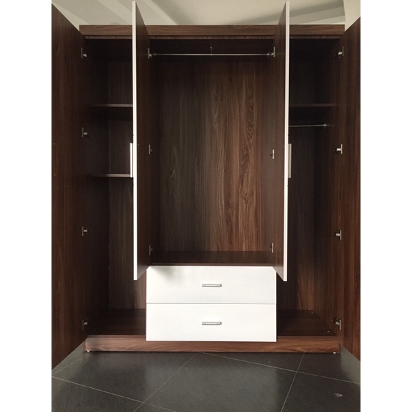 Tủ gỗ MDF loại 4 cánh siêu đẹp