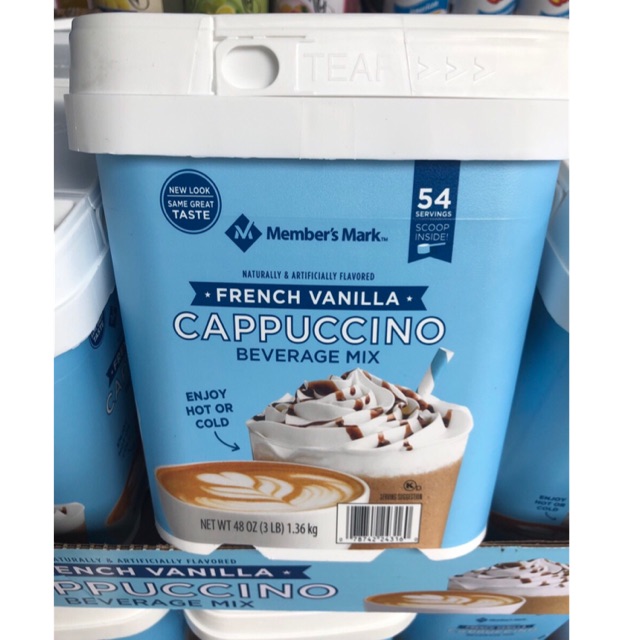 Bột Cappuccino Vanilla 1.36kg