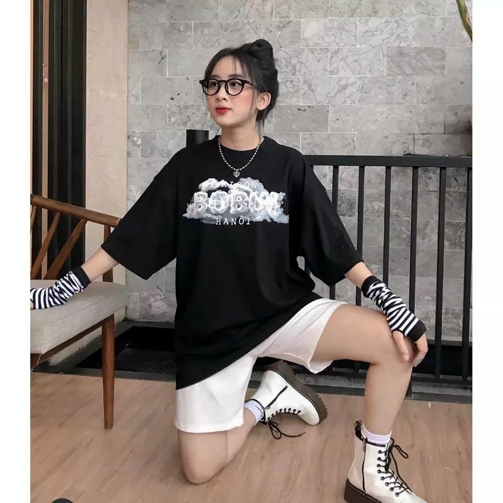 Áo Thun BOBUI MÂY Chất Cottton Mềm Mịn Thấm Mồ Hôi Tốt